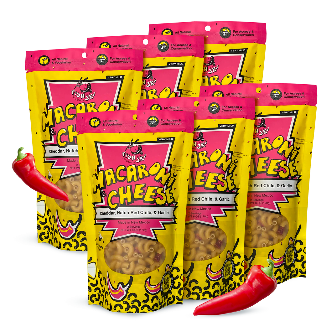 Hatch Red Chile, Garlic, Cheddar Mac and Cheese – FishSki Provisions Hatch Red Chile, Garlic, Cheddar Mac and Cheese – FishSki Provisions